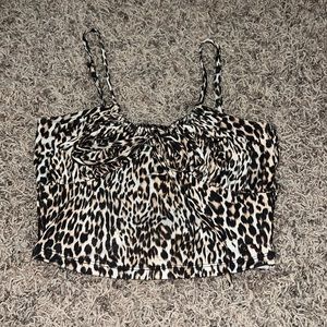 Urban outfitters cheetah top